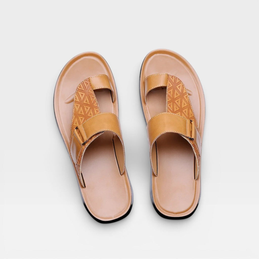 Men’s Leather Sandals – Soft Sole Everyday Use