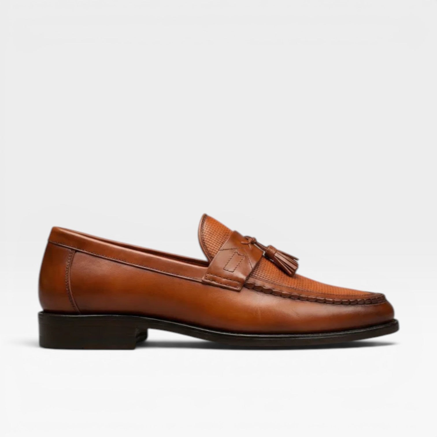 Men's Leather Tassel Loafers – Classic Slip On Smart Dress Shoes