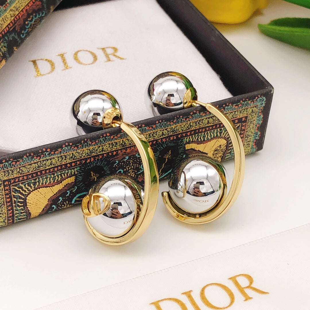 18K CD Tribales Earrings