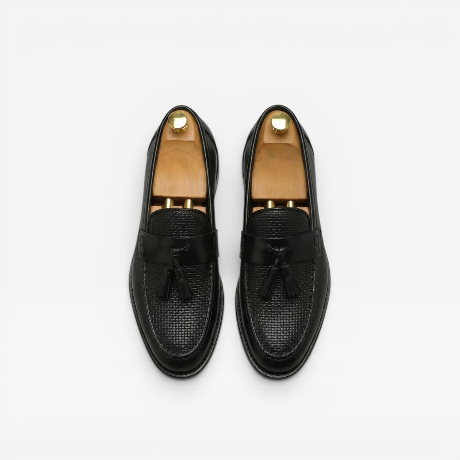 Men's Leather Tassel Loafers – Classic Slip On Smart Dress Shoes