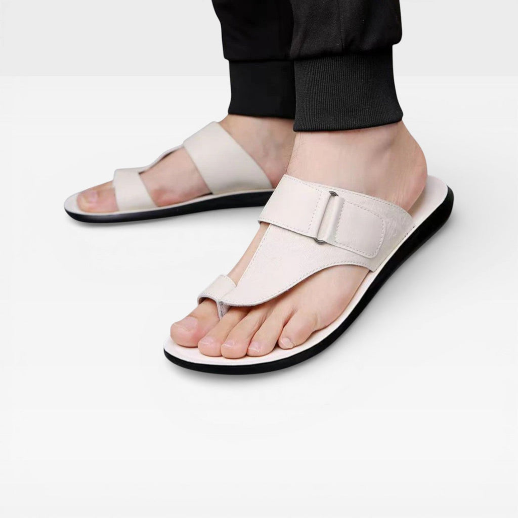 Men’s Leather Sandals – Soft Sole Everyday Use